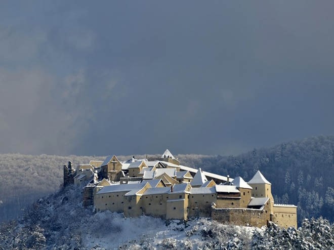 Lâu đài Rasnov, Brasov, Romania<br />