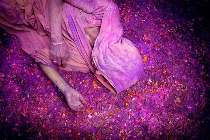 #11 Lễ hội Holi ở Vrindavan, Ấn Độ