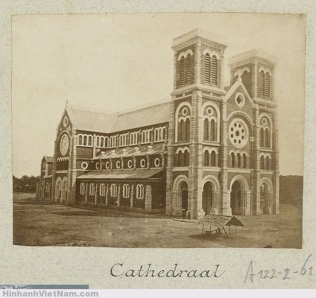  Nhà thờ Đức Bà Sài Gòn The Cathedral of Saigon 1888 