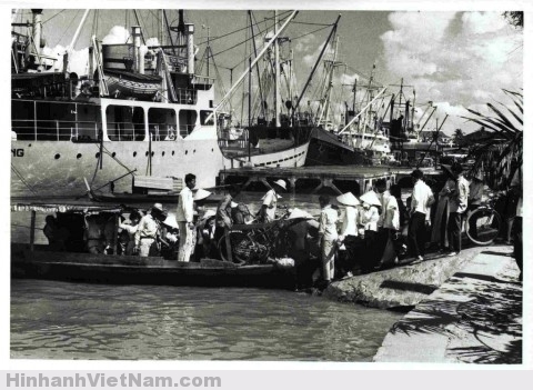 Bến đò ở Sài Gòn những năm 1960