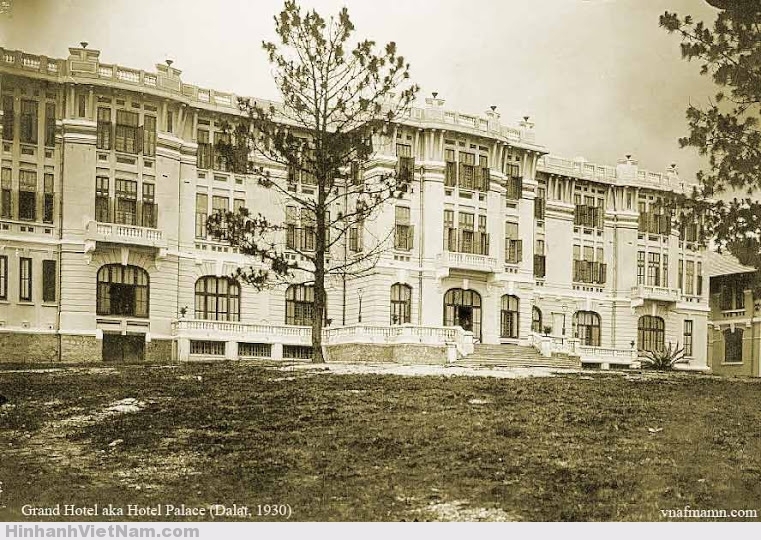 Hotel Palace ngày xưa đã lộng lẫy nguy nga mang dáng dấp cung điện Pháp