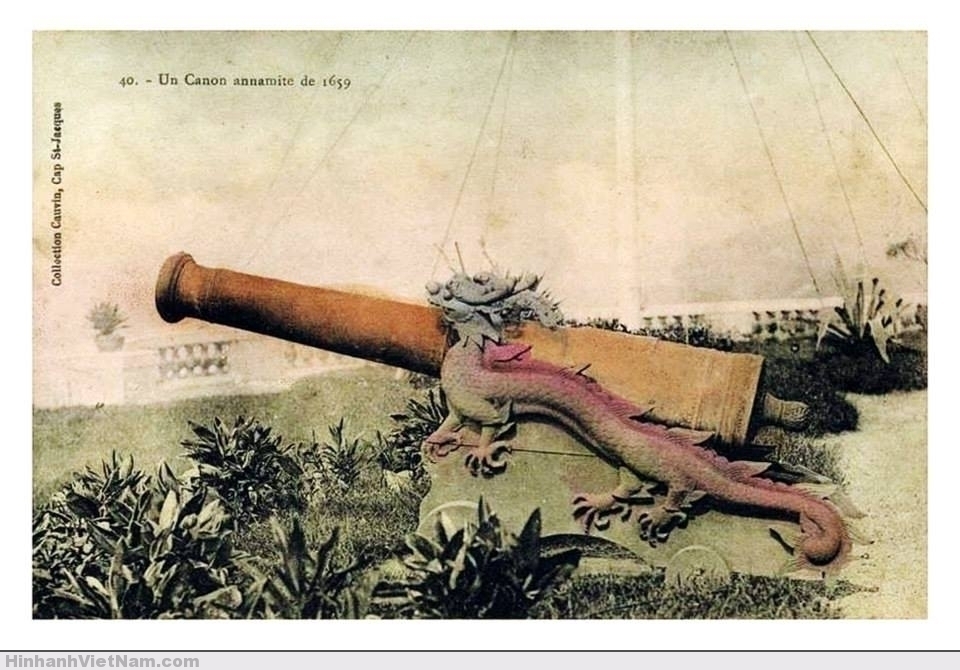 Khẩu súng thần công của Việt Nam đúc năm 1659