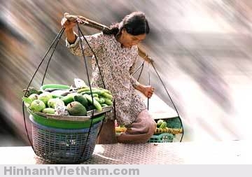 ganh hang rong sai gon viet nam