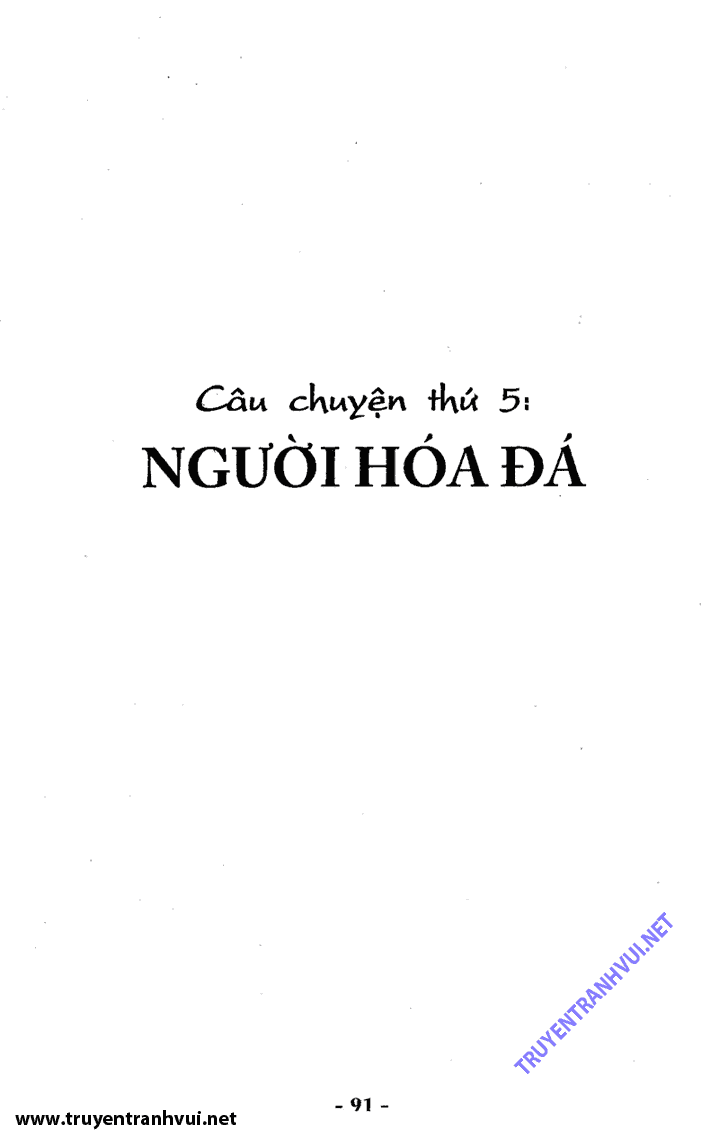 Black Jack (Bác Sĩ Quái Dị) chap 5: Người hóa đá  