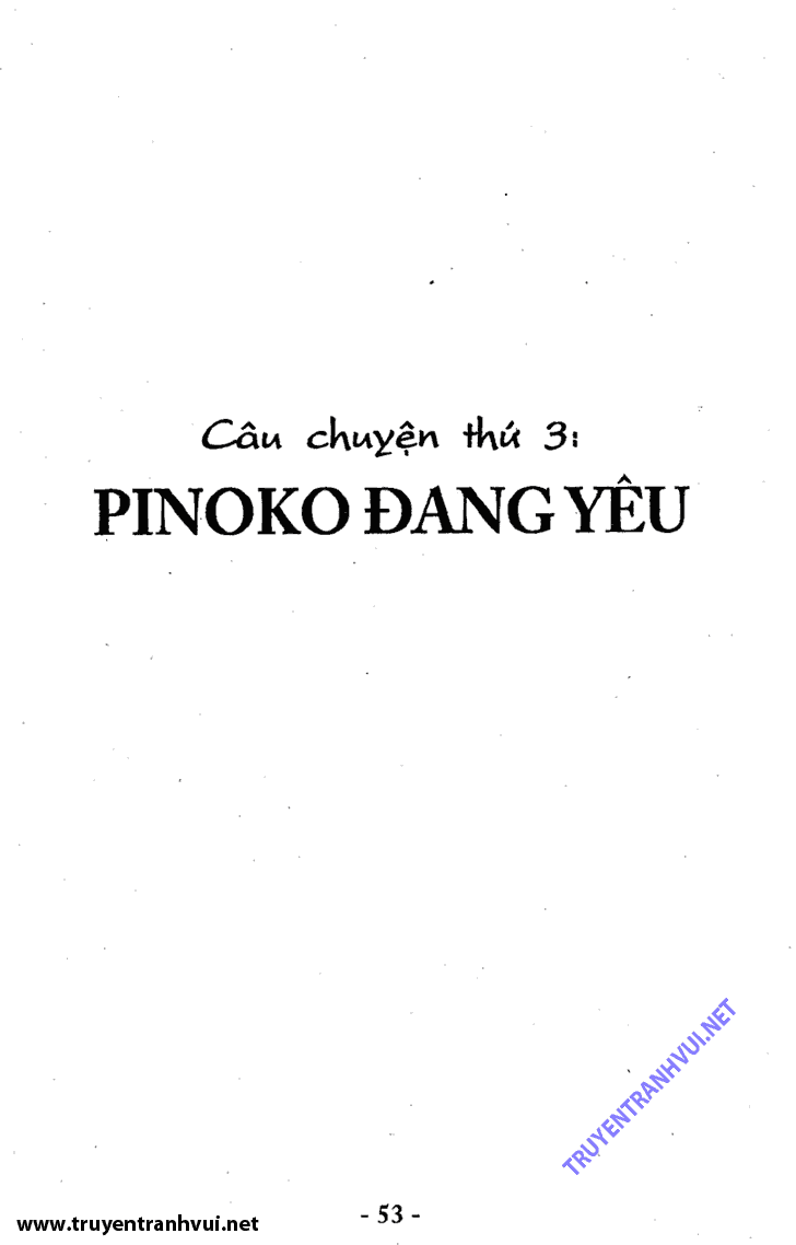 Black Jack (Bác Sĩ Quái Dị) chap 12: Pinoko đang yêu  