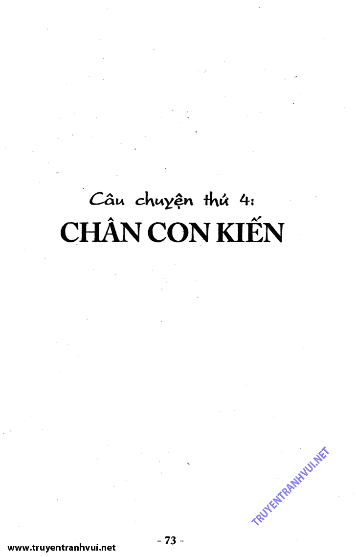 Black Jack (Bác Sĩ Quái Dị) chap 13: Chân con kiến  