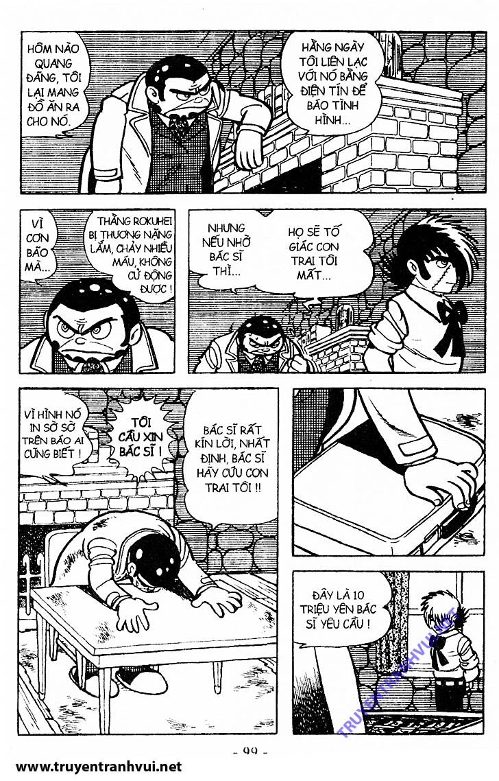 Black Jack (Bác Sĩ Quái Dị) chap 165: Bài học giữa biển khơi  