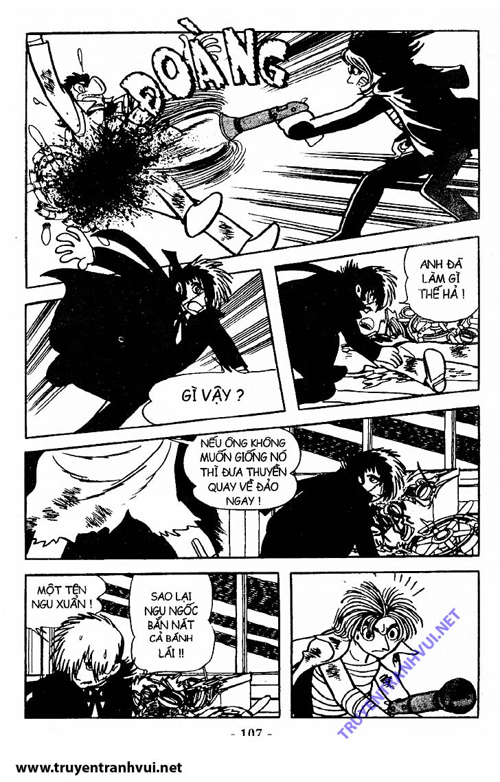 Black Jack (Bác Sĩ Quái Dị) chap 165: Bài học giữa biển khơi  