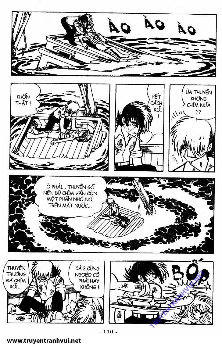 Black Jack (Bác Sĩ Quái Dị) chap 165: Bài học giữa biển khơi  