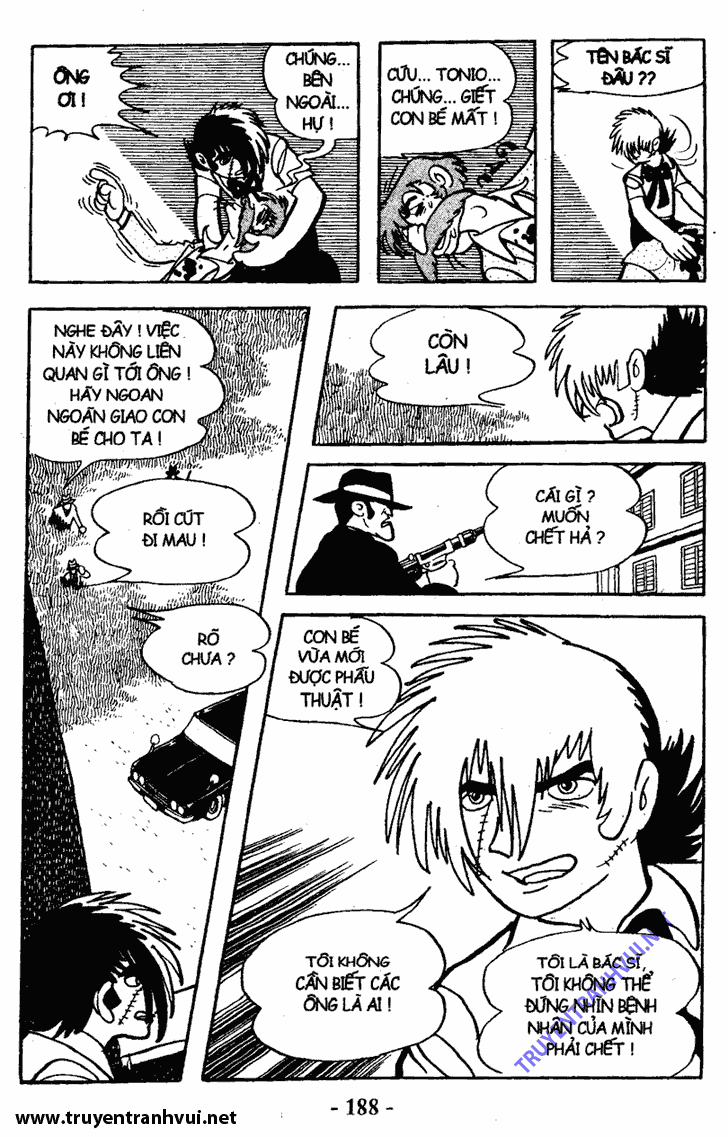 Black Jack (Bác Sĩ Quái Dị) chap 38: Bầy chim và bọn côn đồ  