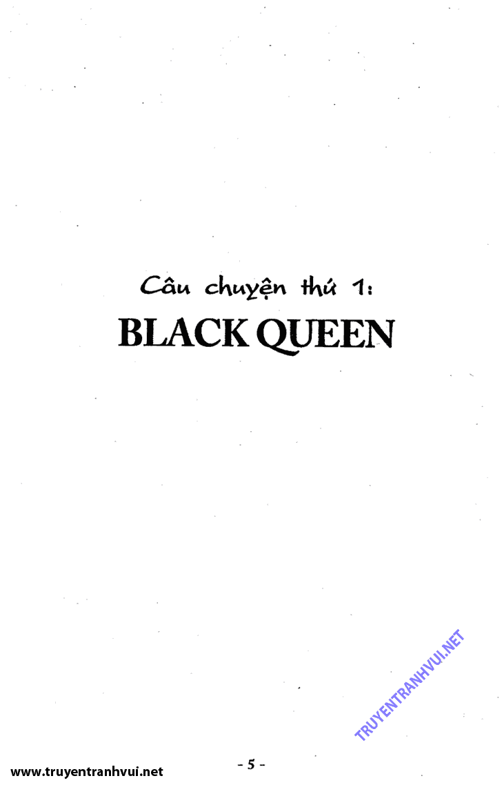 Black Jack (Bác Sĩ Quái Dị) chap 40: Black Queen  