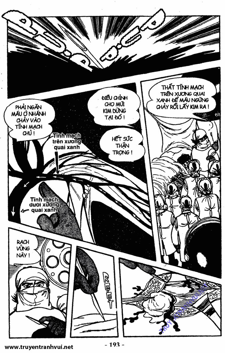 Black Jack (Bác Sĩ Quái Dị) chap 48: Mũi kim gãy  