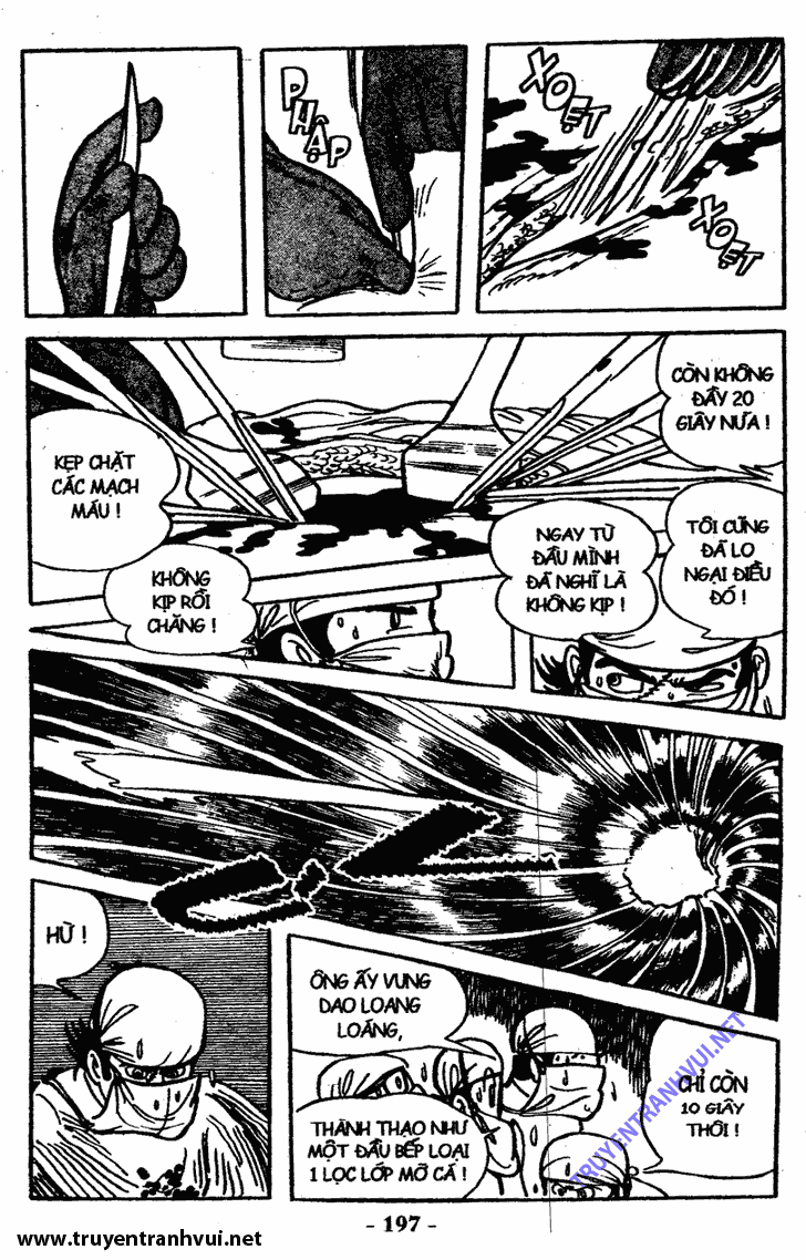 Black Jack (Bác Sĩ Quái Dị) chap 48: Mũi kim gãy  