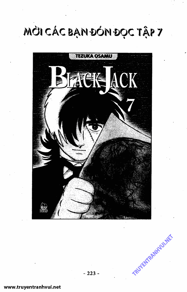 Black Jack (Bác Sĩ Quái Dị) chap 59: Số phận một cô đào  