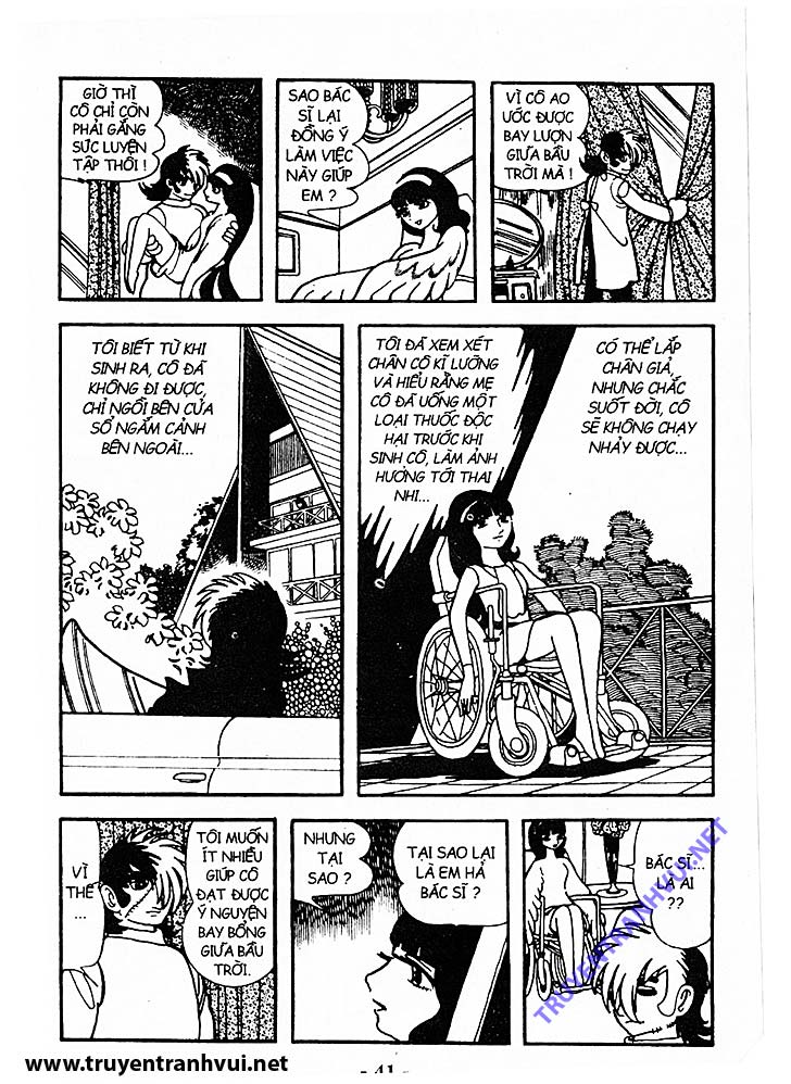 Black Jack (Bác Sĩ Quái Dị) chap 183: Người chim  