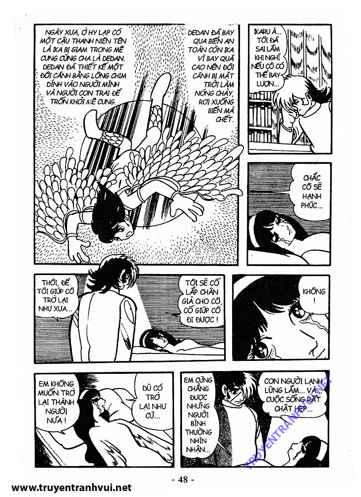 Black Jack (Bác Sĩ Quái Dị) chap 183: Người chim  