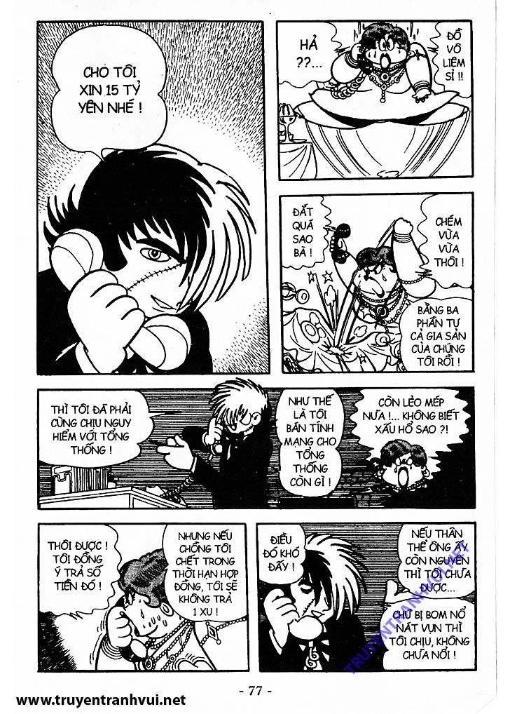 Black Jack (Bác Sĩ Quái Dị) chap 185: Nát vụn  