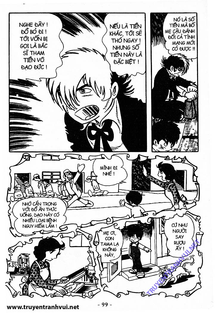 Black Jack (Bác Sĩ Quái Dị) chap 186: Quê hương  