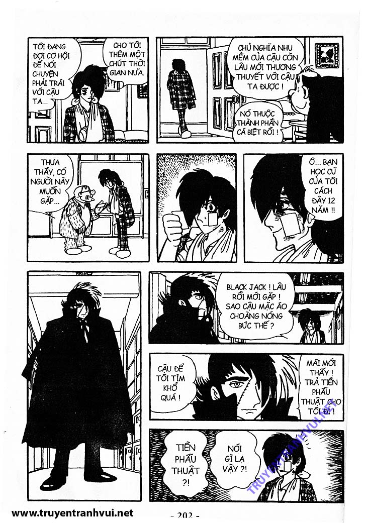 Black Jack (Bác Sĩ Quái Dị) chap 191: Tâm tình  