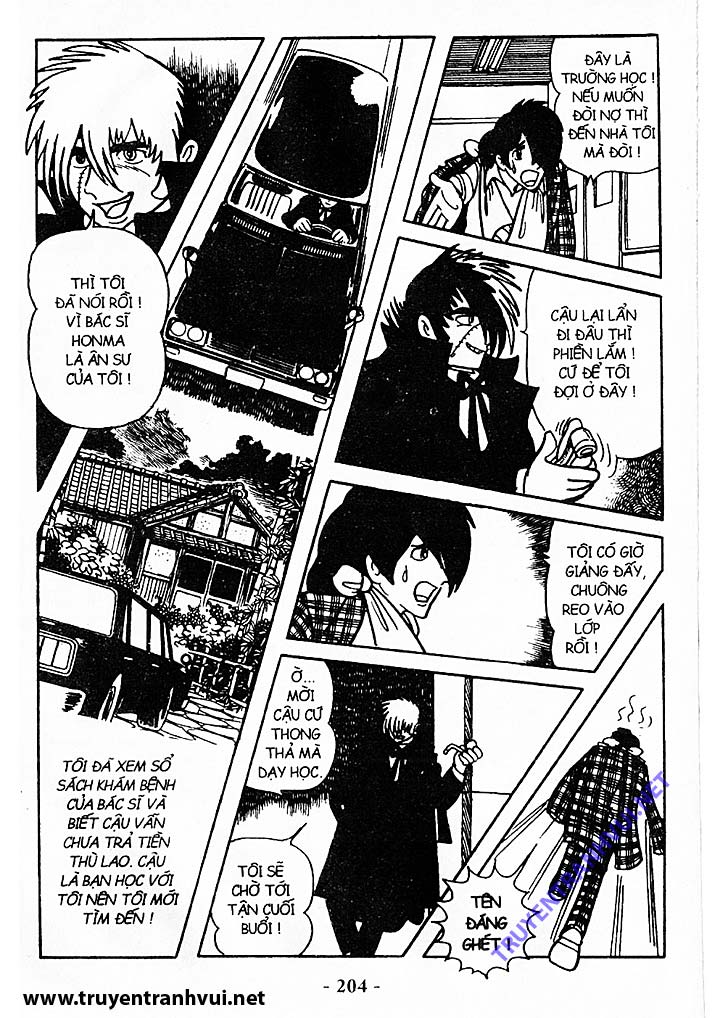 Black Jack (Bác Sĩ Quái Dị) chap 191: Tâm tình  