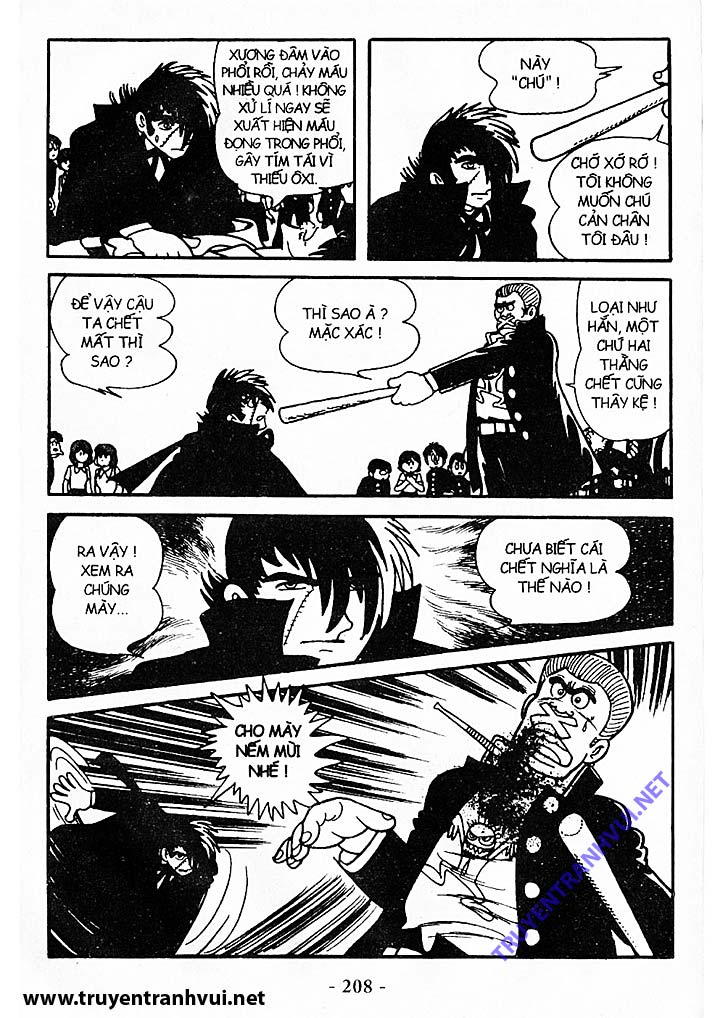 Black Jack (Bác Sĩ Quái Dị) chap 191: Tâm tình  