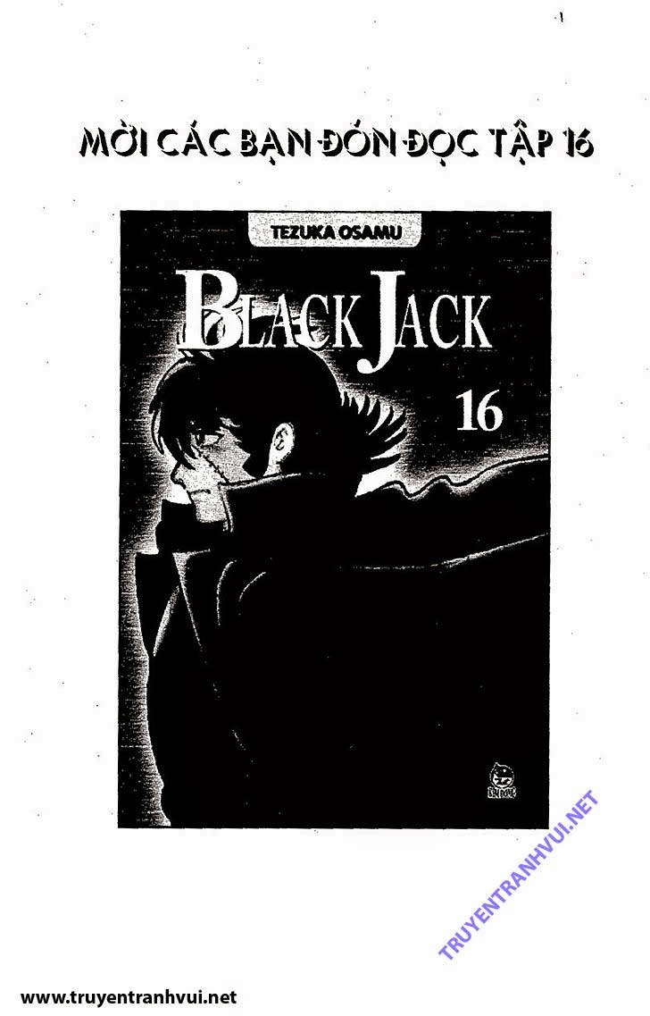 Black Jack (Bác Sĩ Quái Dị) chap 149: Hành trình để đời  