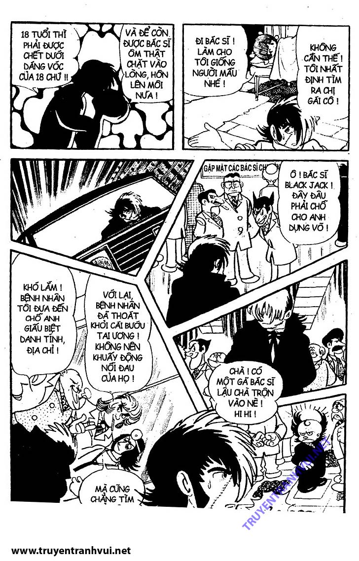 Black Jack (Bác Sĩ Quái Dị) chap 151: Pinoko suýt chết  