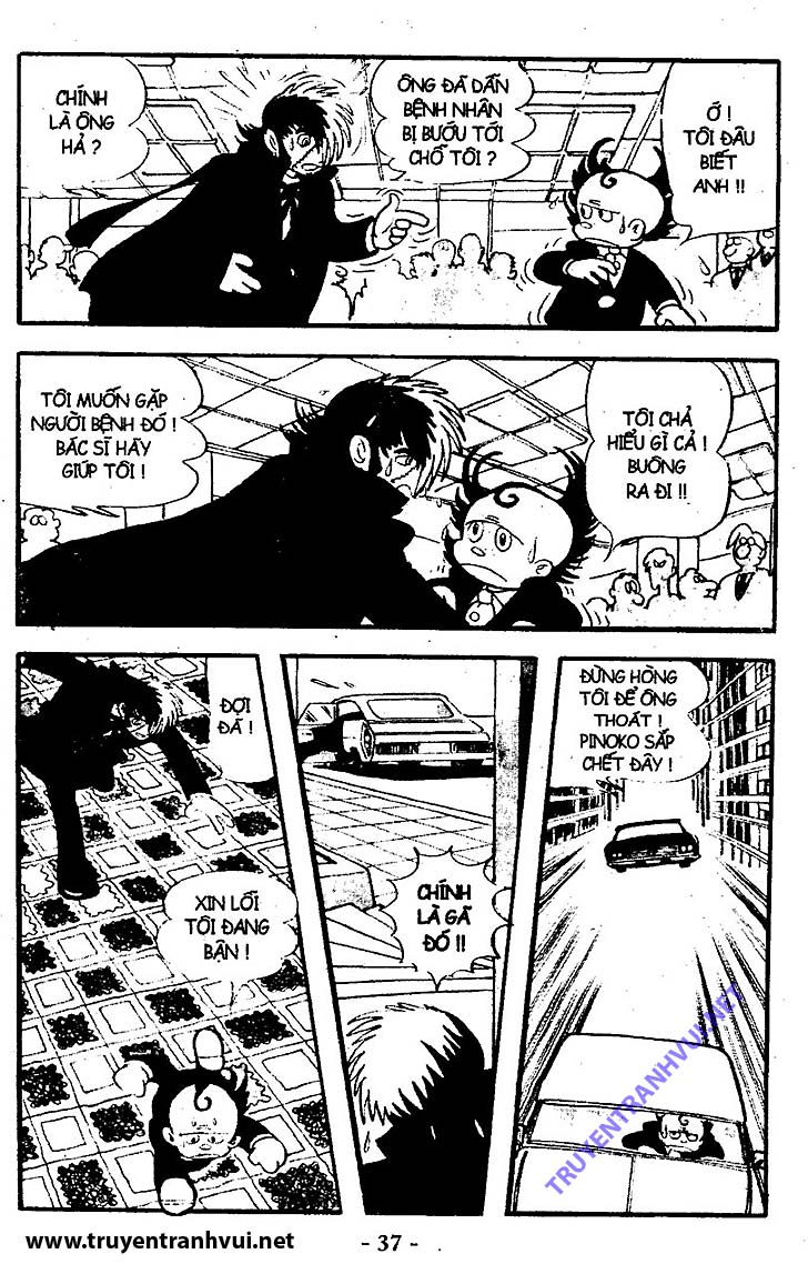 Black Jack (Bác Sĩ Quái Dị) chap 151: Pinoko suýt chết  