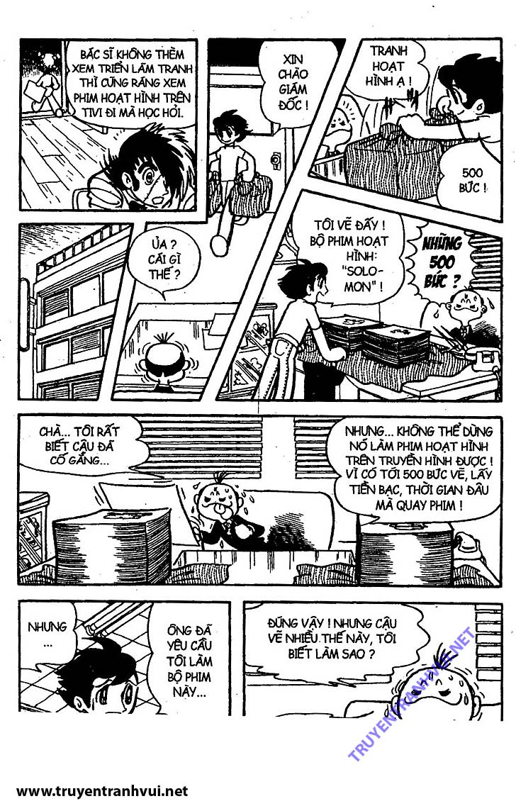 Black Jack (Bác Sĩ Quái Dị) chap 152: Bộ phim hoạt hình  