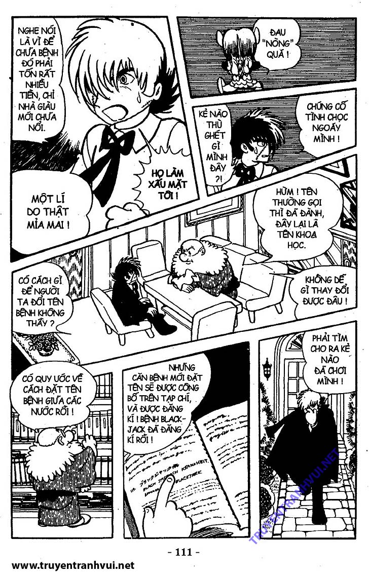 Black Jack (Bác Sĩ Quái Dị) chap 155: Căn bệnh mang tên Black Jack  