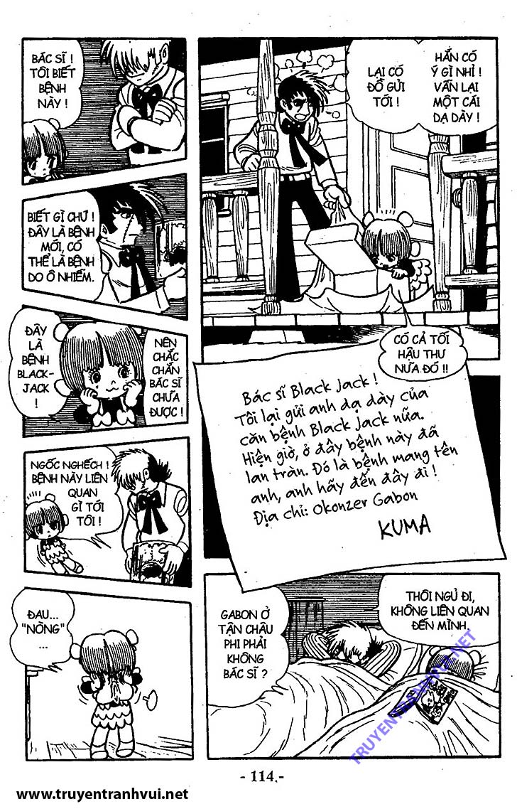 Black Jack (Bác Sĩ Quái Dị) chap 155: Căn bệnh mang tên Black Jack  