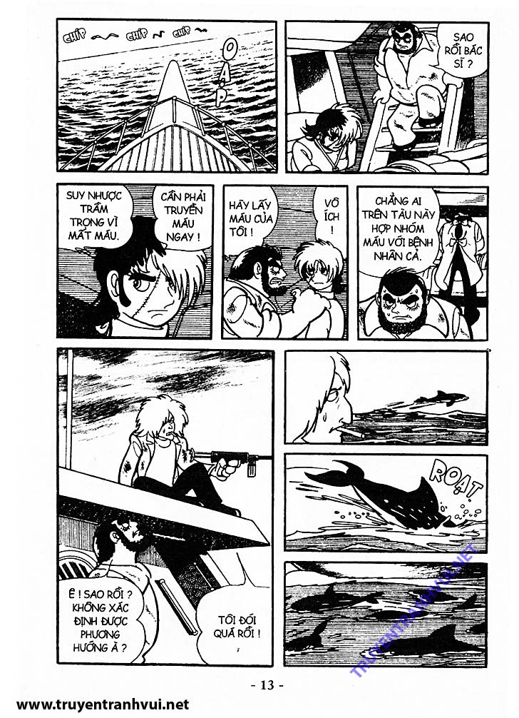 Black Jack (Bác Sĩ Quái Dị) chap 192: Người bạn trên biển  