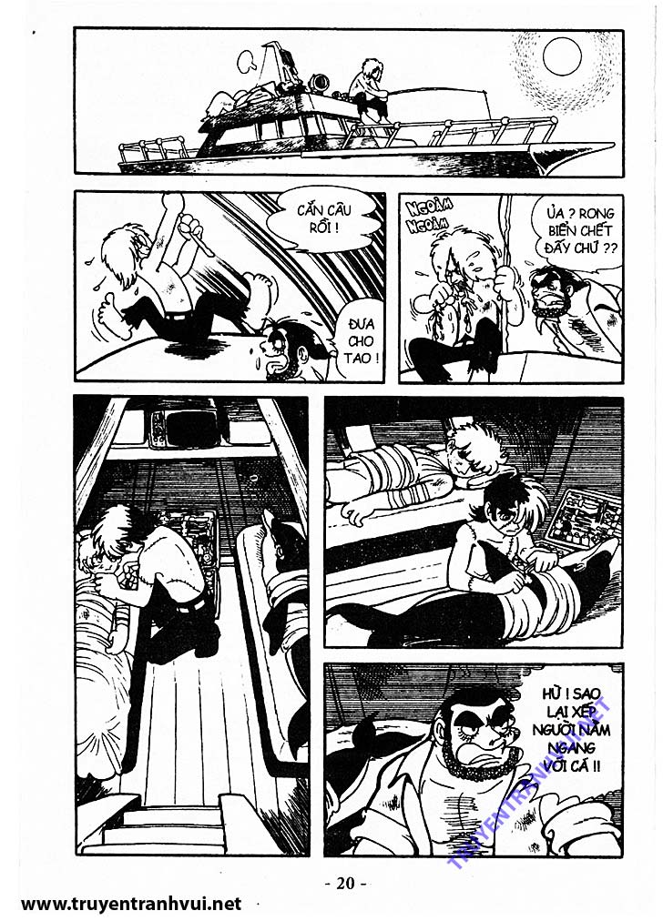 Black Jack (Bác Sĩ Quái Dị) chap 192: Người bạn trên biển  