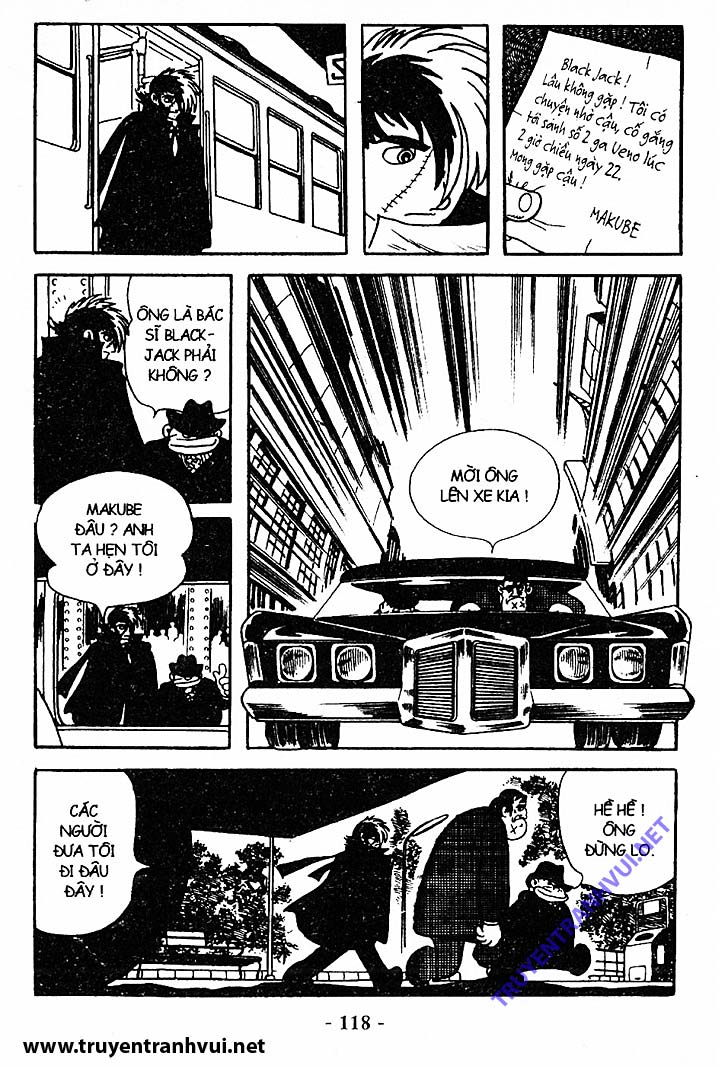 Black Jack (Bác Sĩ Quái Dị) chap 197: Dấu ấn kỷ niệm  