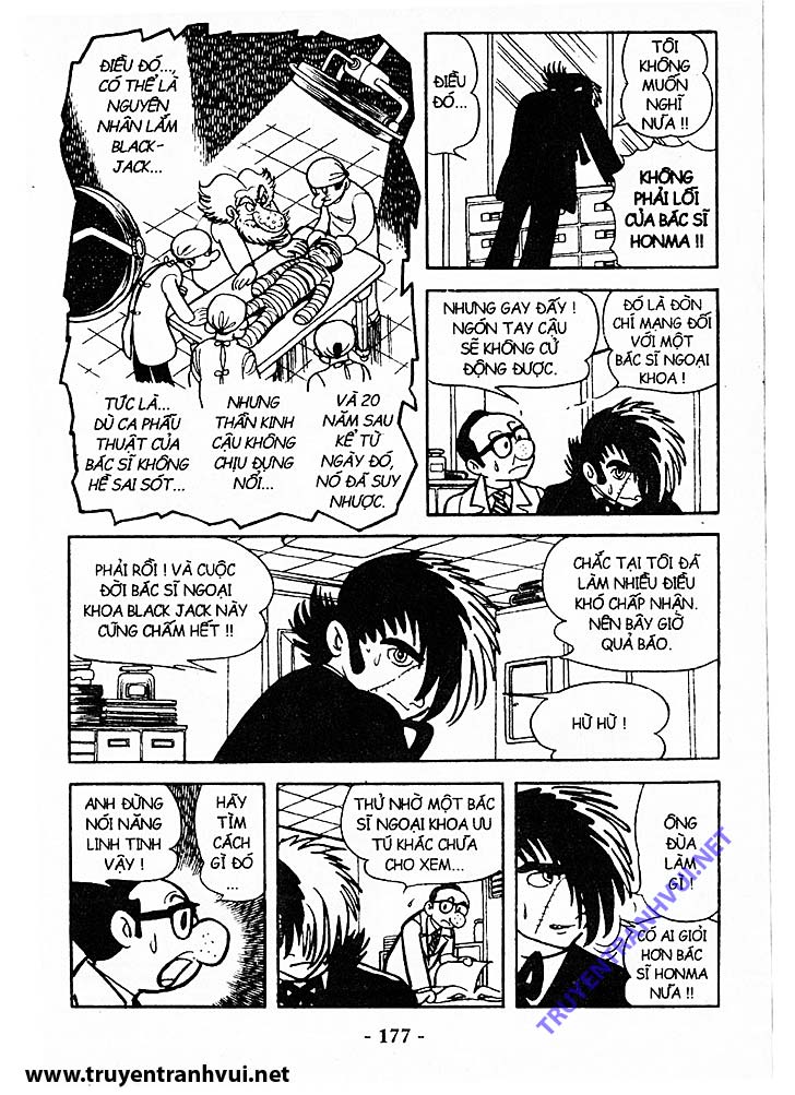 Black Jack (Bác Sĩ Quái Dị) chap 207: Lời ám thị sau hai mươi năm  