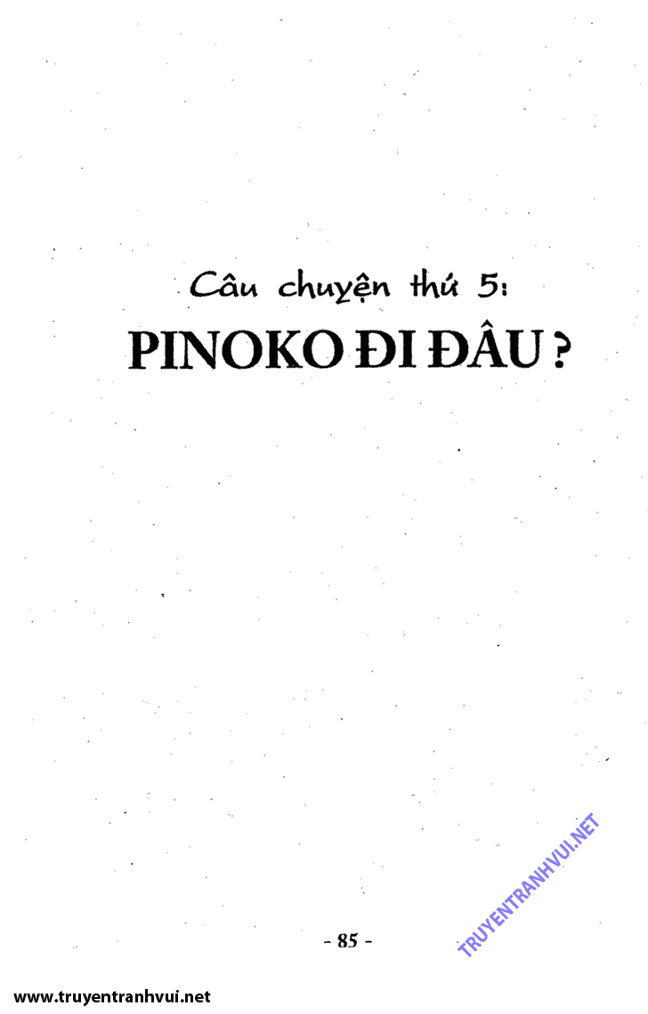 Black Jack (Bác Sĩ Quái Dị) chap 64: Pinoko đi đâu  