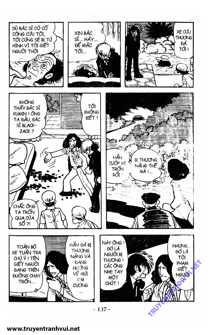 Black Jack (Bác Sĩ Quái Dị) chap 215: Đêm kinh hoàng  